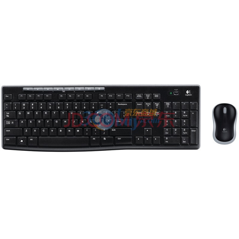 罗技（Logitech）MK270 无线光电键鼠套装