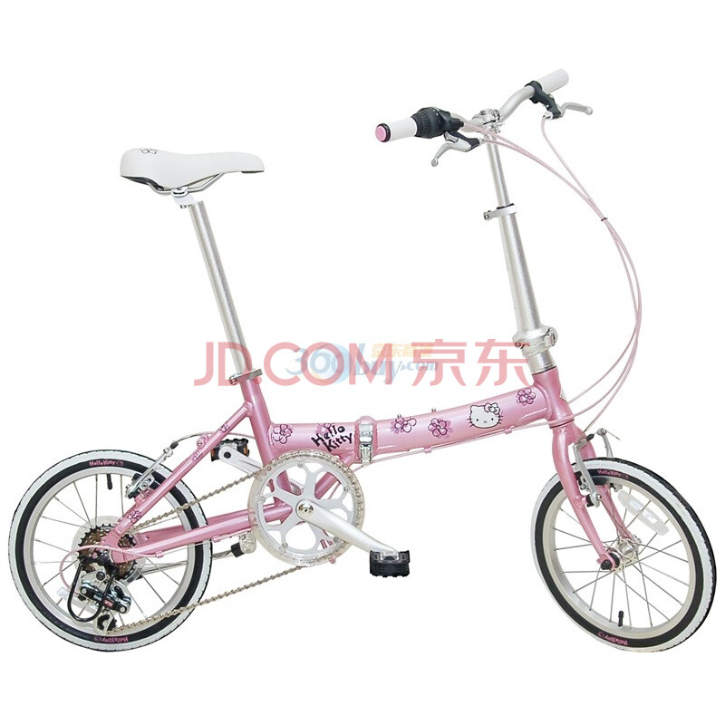 【HELLO KITTY自行车】Hello kitty 16寸手绘风
