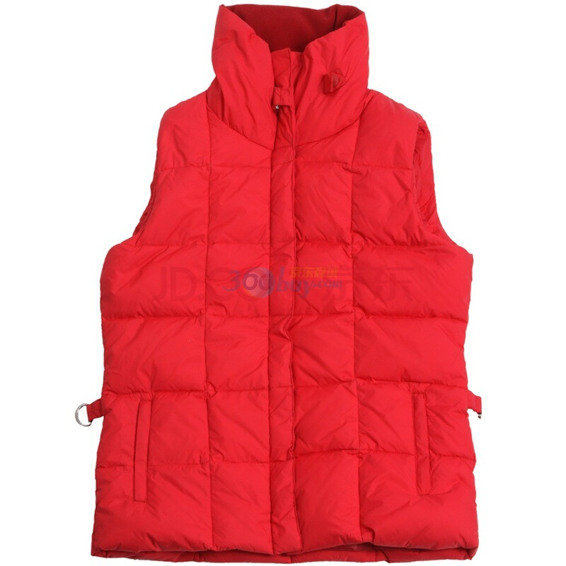 富威格<em>女士羽绒马甲</em>红色xl码