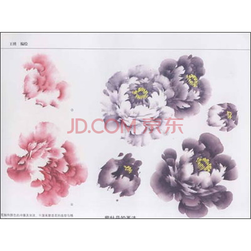 王绍华写意牡丹作品