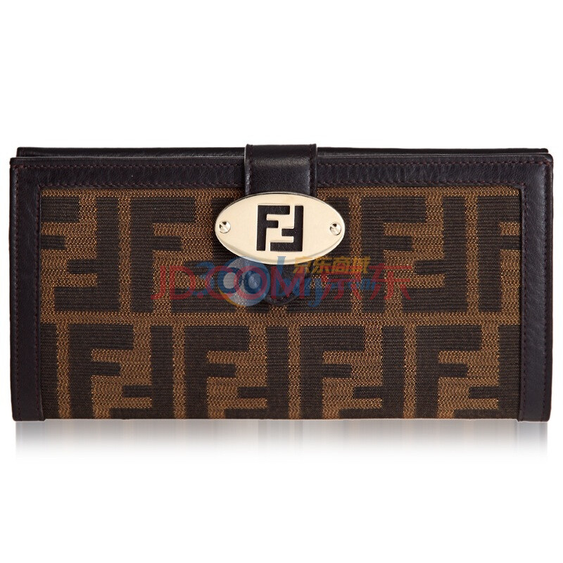 【<em>芬迪钱包</em>】FENDI<em>芬迪女士</em>卡其色<em>钱包</em> PL 8
