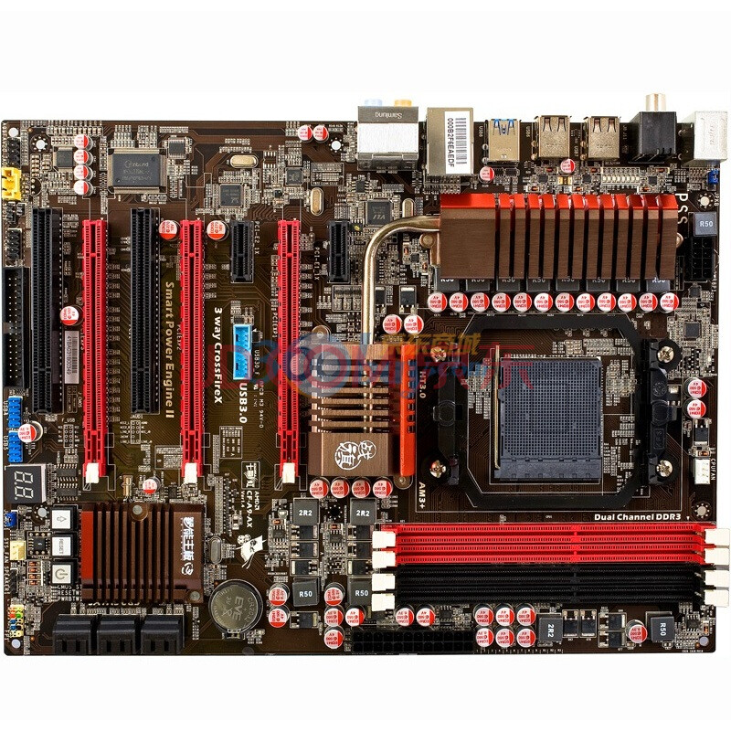 七彩虹(Colorful) 战旗C.A990FX X7 V14主板(AMD 990FX /Socket AM3+)
