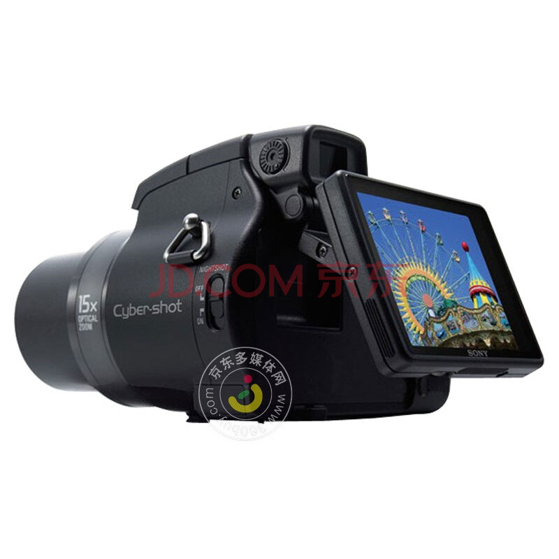 索尼(SONY)DSC-H9数码相机(黑色)赠1G记忆棒