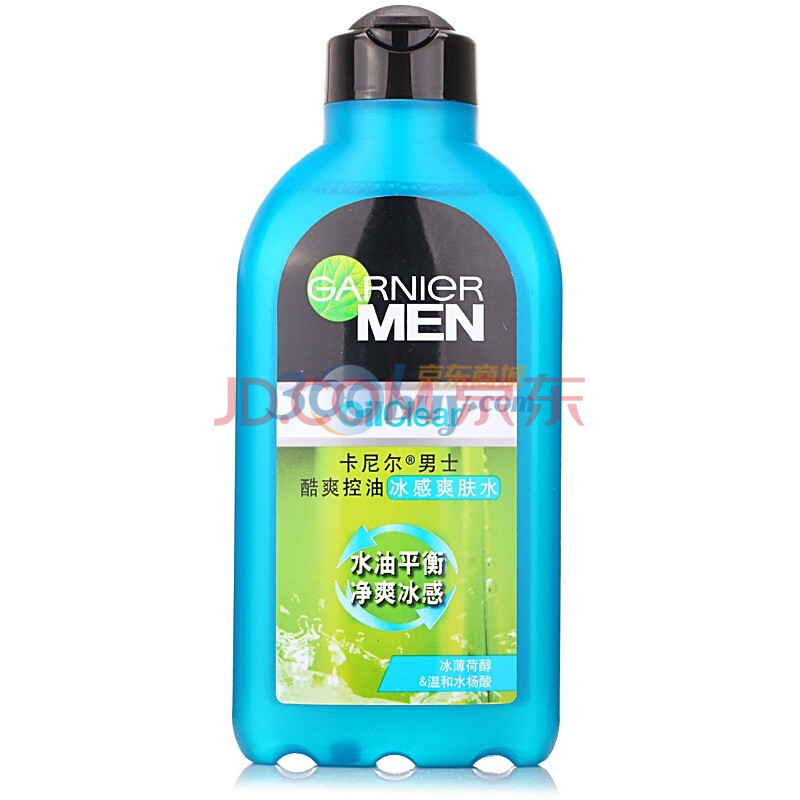 Garnier卡尼尔男士酷爽控油冰感爽肤水200ml