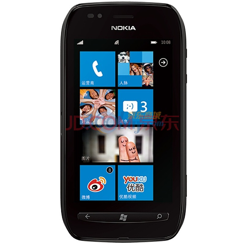 NOKIA 诺基亚 Lumia 710（夜黑色  联通定制 ）