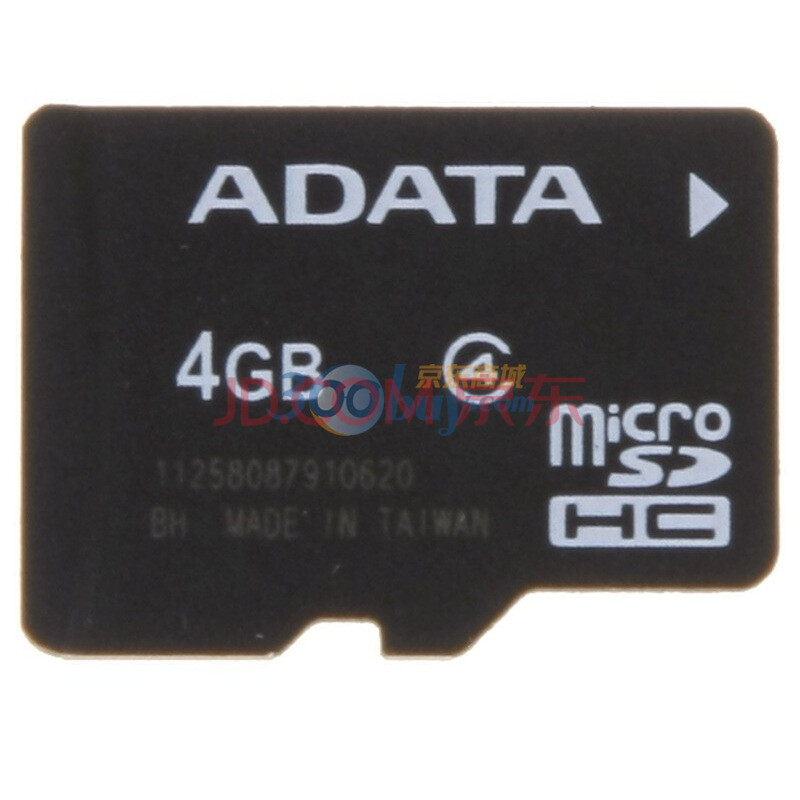 威刚（ADATA） MicroSDHC（TF）4GB Class4