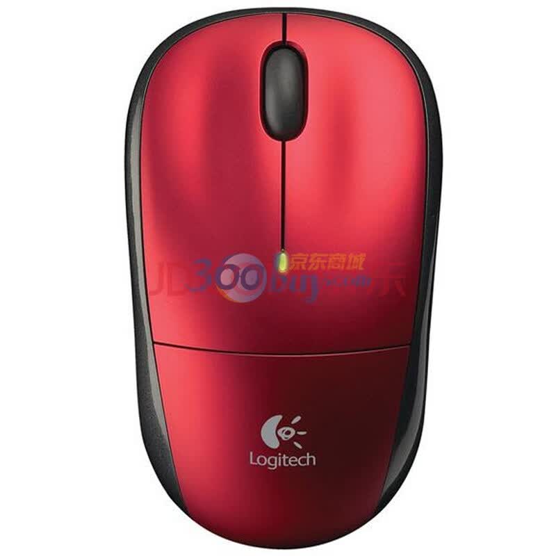 罗技（Logitech）M215 无线鼠标 二代  优联技术 红色