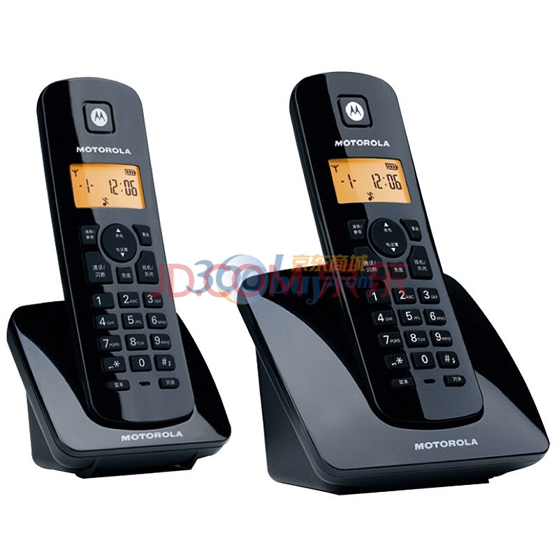 摩托罗拉（MOTOROLA) C402C 数字无绳电话（黑色）