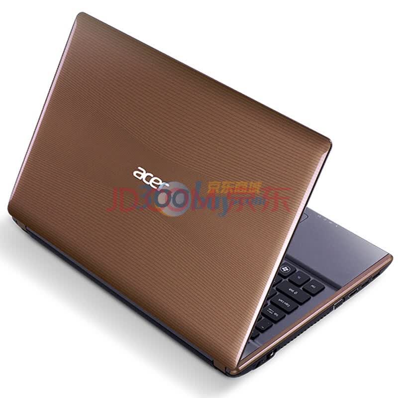 宏基（acer）AS4755G-2452G75Mtcs 14英寸笔记本电脑（i5 2450M 2G 750G D刻 GT540M 1G独显 win7) 咖啡棕