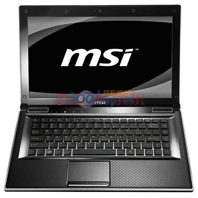 微星（msi）FX420-073XCN 14英寸笔记本电脑（B950 2G 320G HD6470M 1G独显 高清摄像头 DVD刻录）黑色