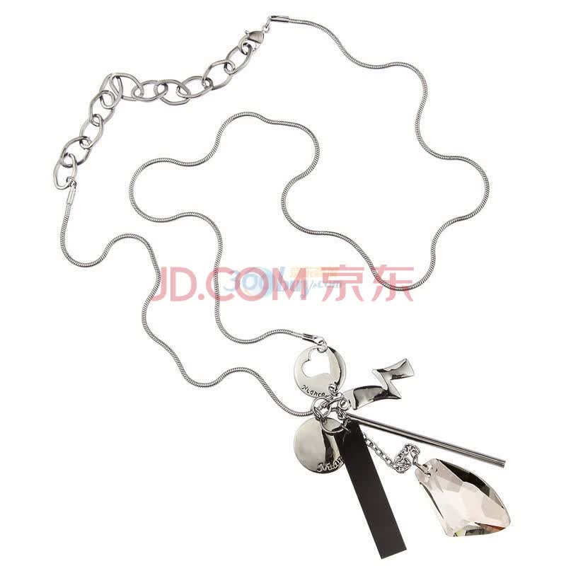 新光饰品2010秋冬新款 大众心愿水晶<em>毛衣链</em>】