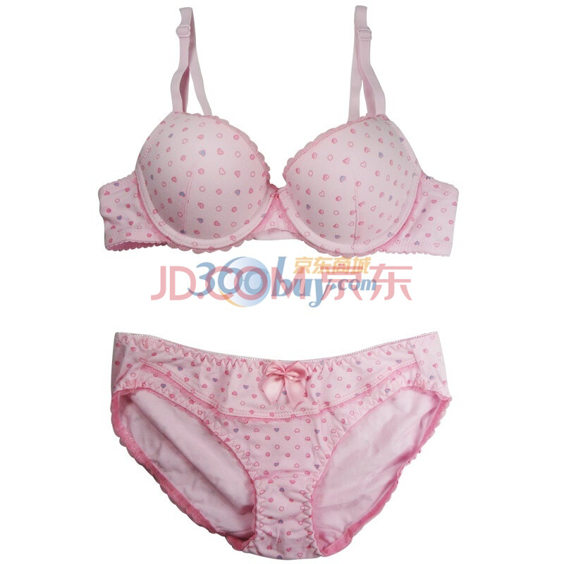 【秀秀美<em>文胸</em>】秀秀美桃心之恋少女全棉蕾丝花