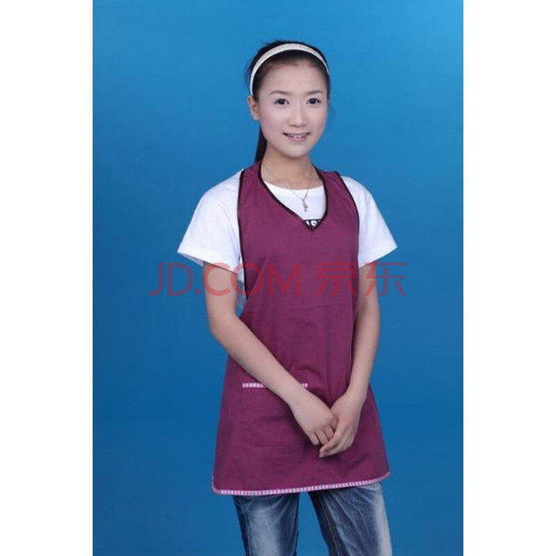 【韵之美防辐射围裙3026紫红色】韵之美防辐