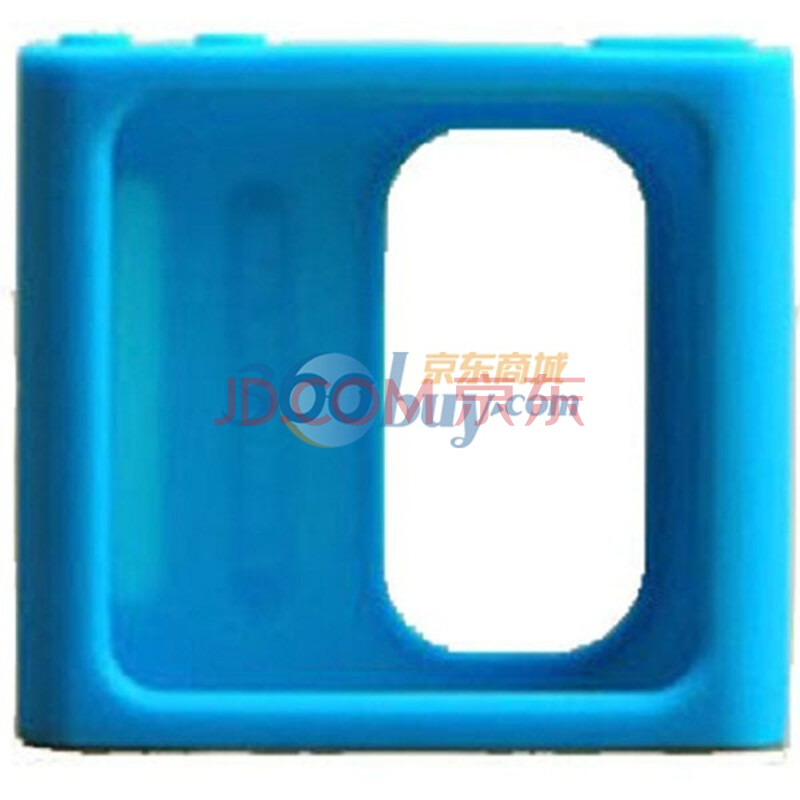 腾威尔(TUNEWEAR)  iPod nano6硅胶套 含屏幕保护膜 蓝色