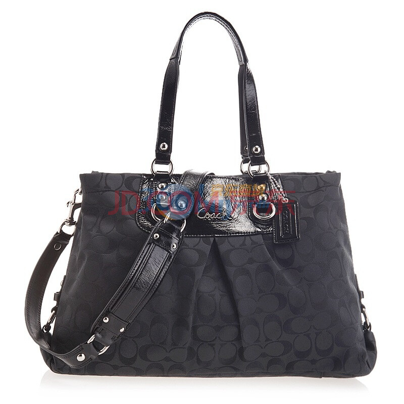 coach+蔻驰+帆布单肩女包