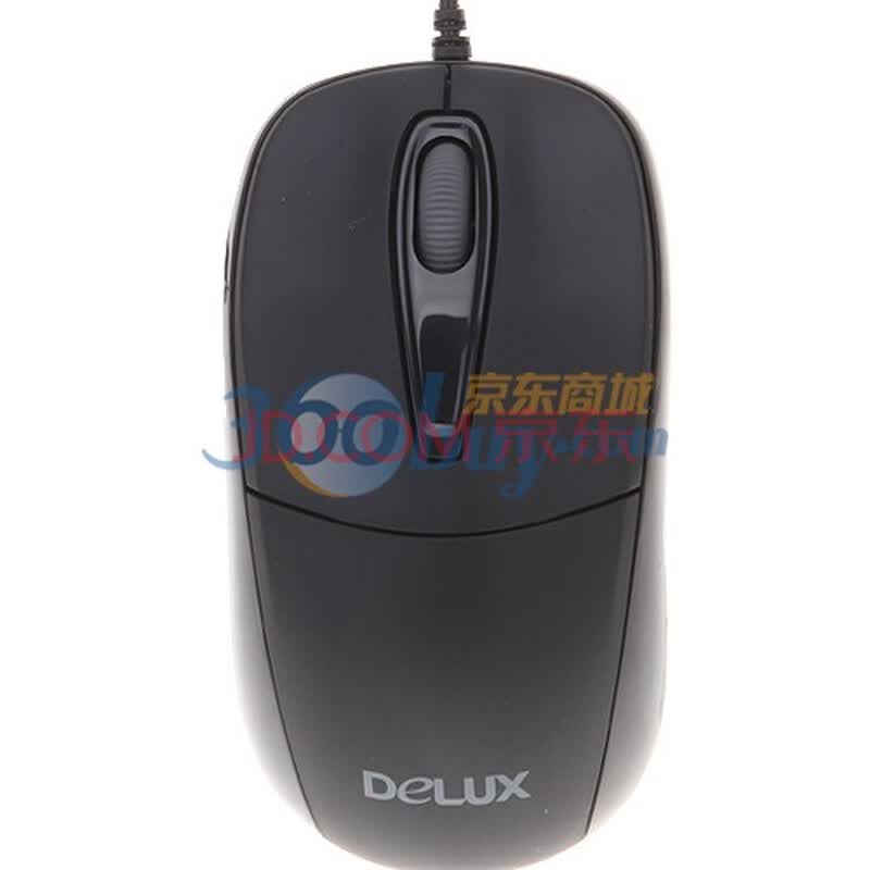 多彩（Delux）M105BU 有线鼠标 黑色