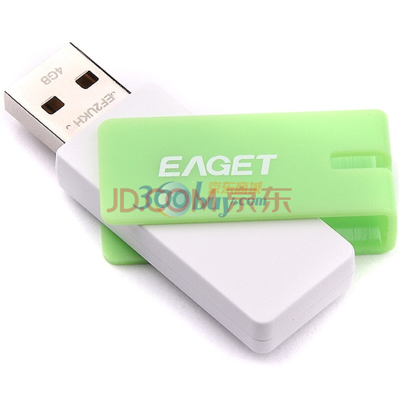 忆捷（EAGET）U盘 碟豹 F2-4G(绿色)