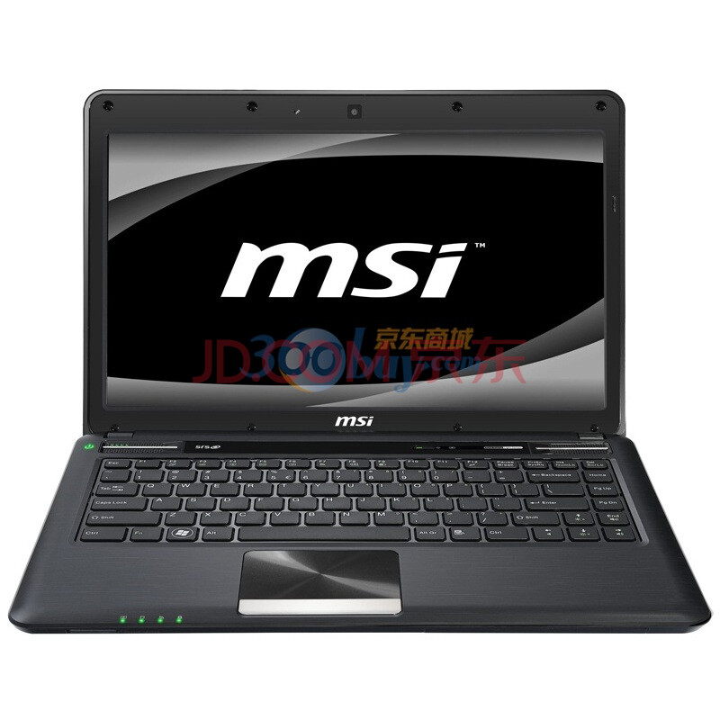 微星（msi）CX480 14英寸笔记本（i3-2310M 2G 500G 1G独显 DVD刻录 6芯电池 130万像素）黑色