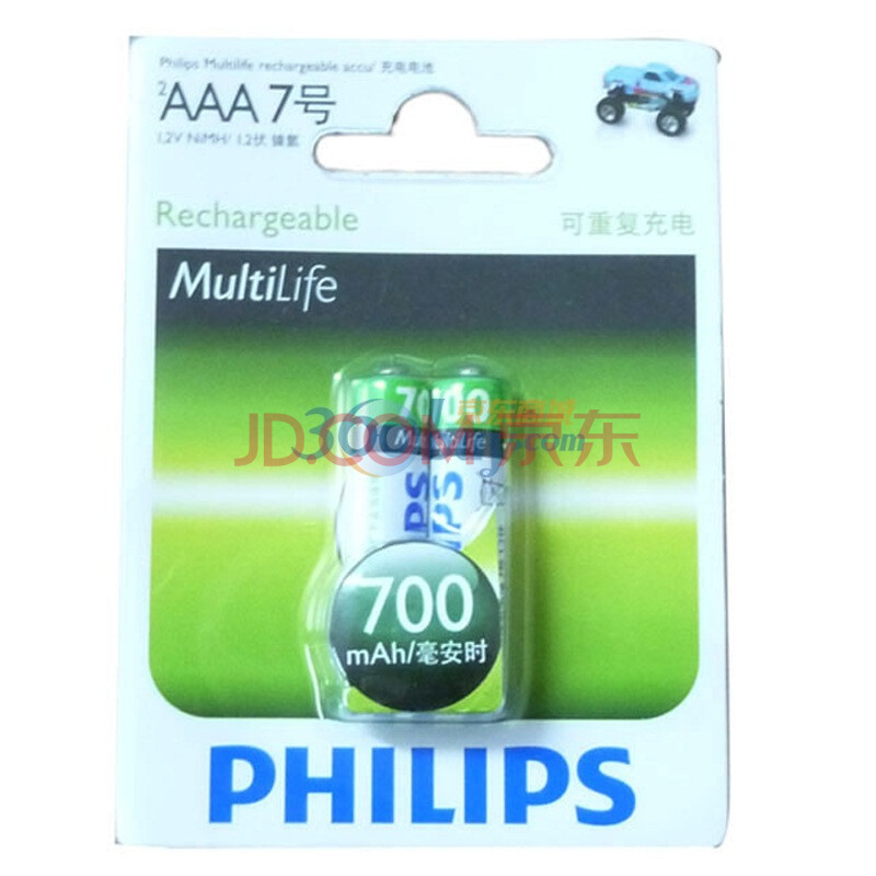 飞利浦（PHILIPS）　 充电电池 R03B2A70/93