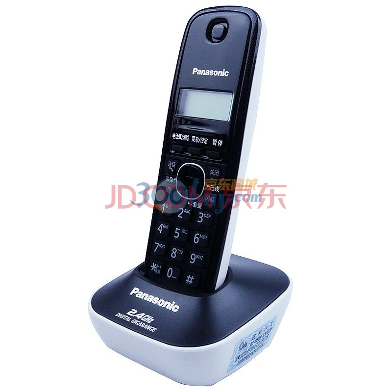 松下(Panasonic) KX-TG12CN-1 2.4G 数字无绳电话机（象牙白）