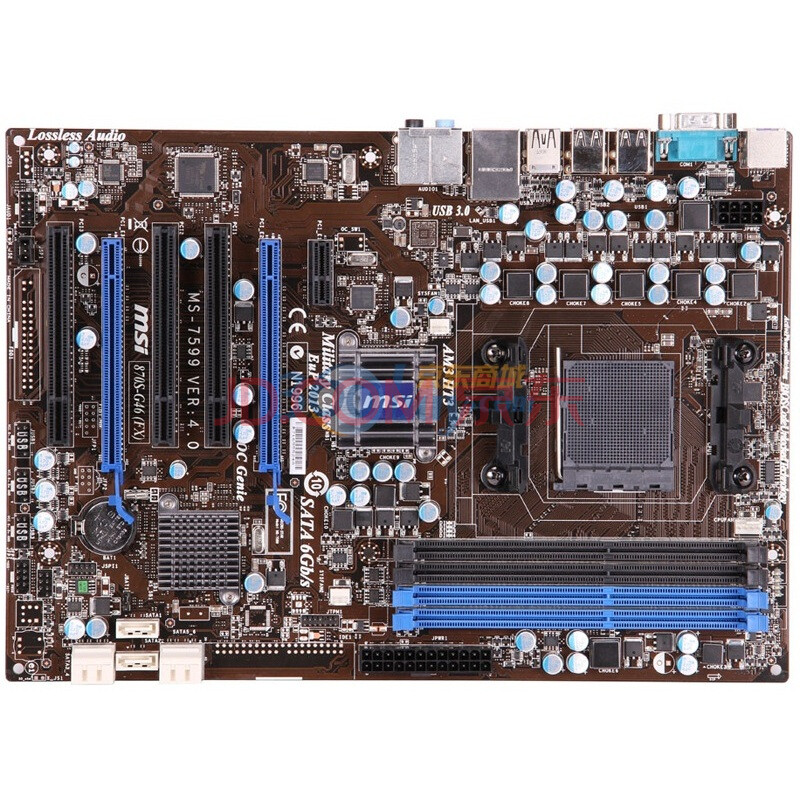 微星（msi）870S-G46 (FX)主板（AMD 870/Socket AM3+）