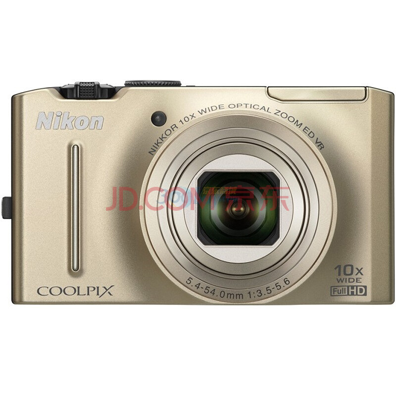 尼康（Nikon） COOLPIX S8100 数码相机（香槟金）
