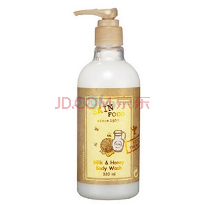 SKIN FOOD牛奶蜂蜜沐浴露320ml