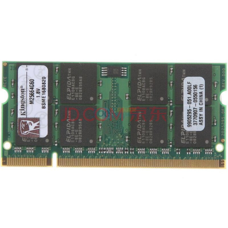 金士顿（Kingston）系统指定内存  DDR2 800 2G  索尼（SONY）笔记本专用内存 M25664G60/2G