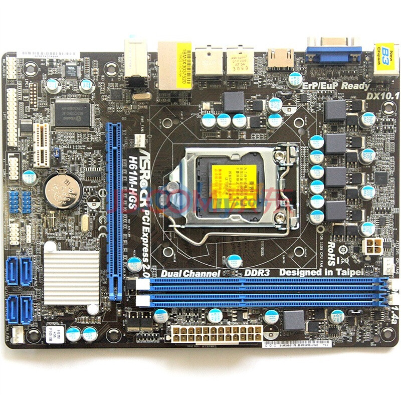 华擎（Asrock）H61M-HGS 主板（Intel H61/LGA 1155）