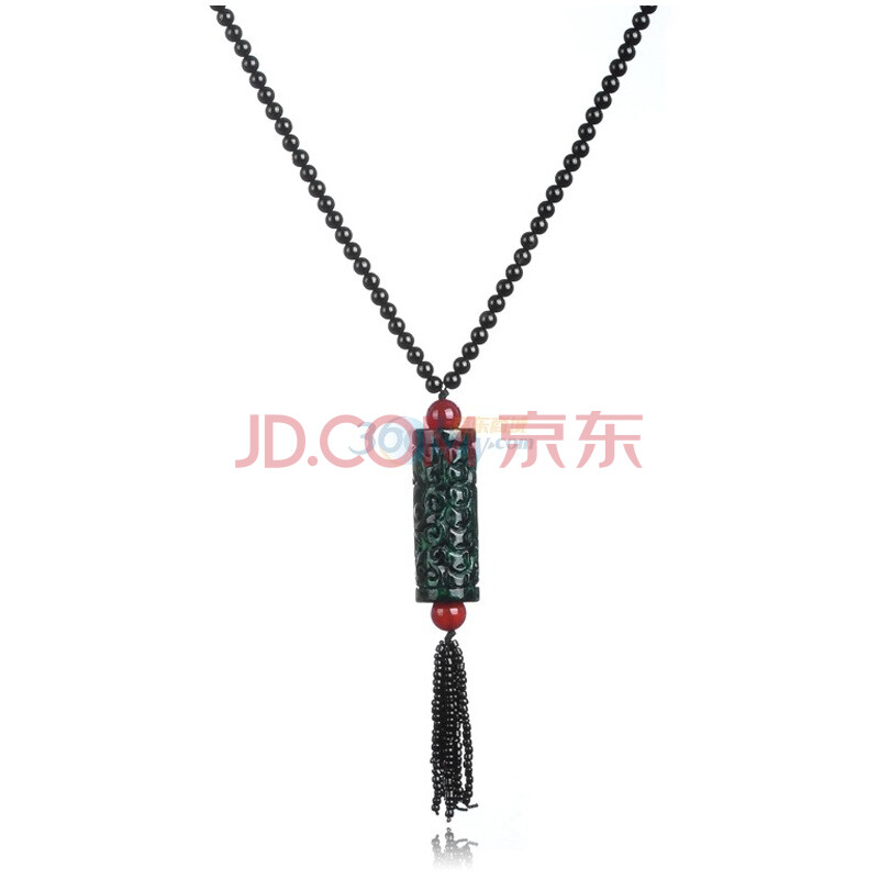 【纳克斯珠宝项链】lux-women天然<em>干青</em>种翡翠