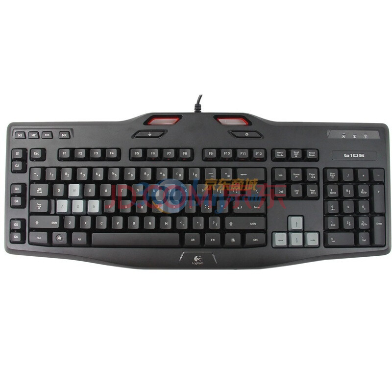 罗技（Logitech）G105背光游戏键盘