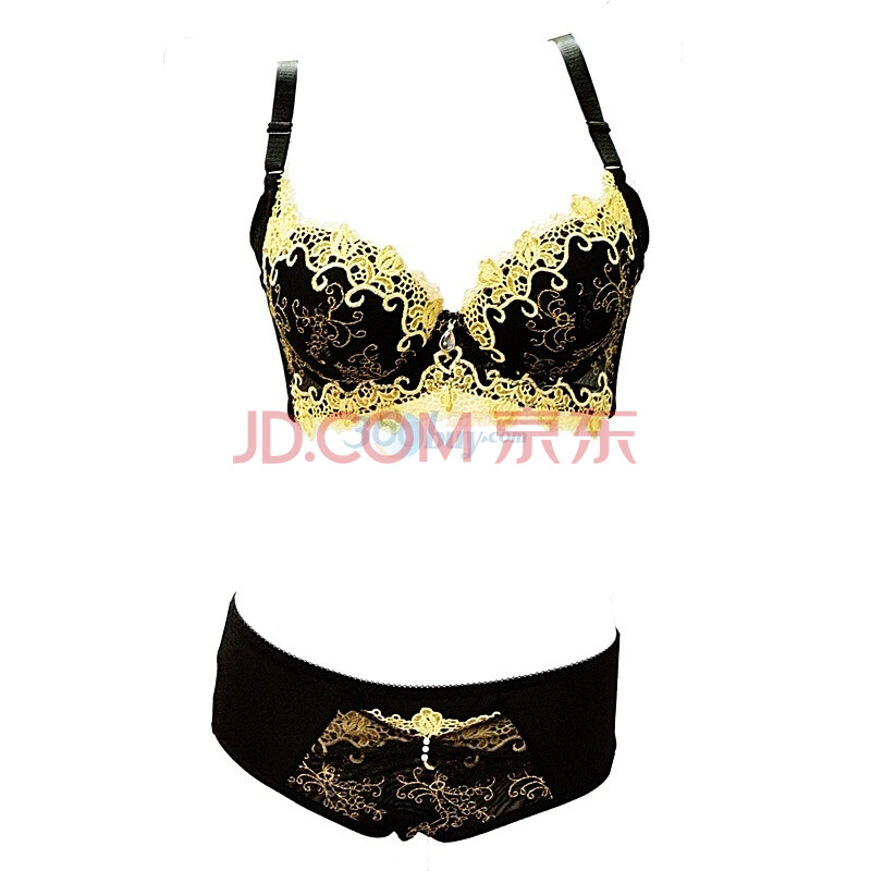 【秀秀美国色天香修正型<em>塑型文胸</em>套装 黑色 8