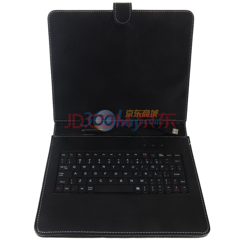 台电（Teclast）9.7寸平板电脑配件 键盘+皮套二合一 USB接口黑色