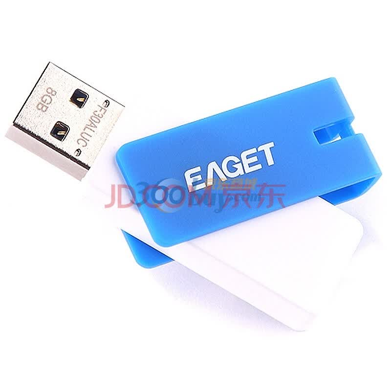 忆捷（EAGET）碟豹USB3.0高速优盘F30-8G（蓝色）