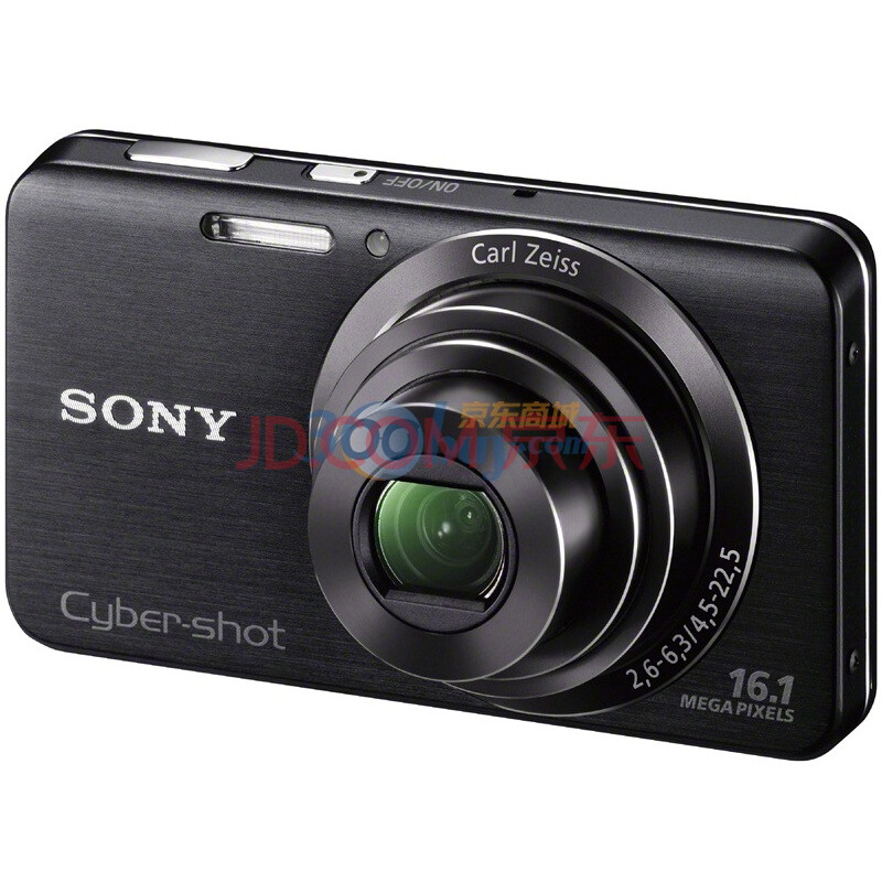 索尼（SONY） DSC-W630 数码相机 黑色（1610万像素 2.7寸屏 5倍光变 25mm广角）