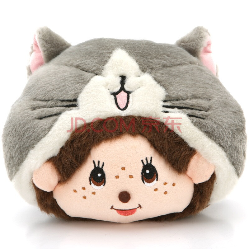 童话玩具 蒙奇奇 车枕抱枕靠垫起司猫款MK903
