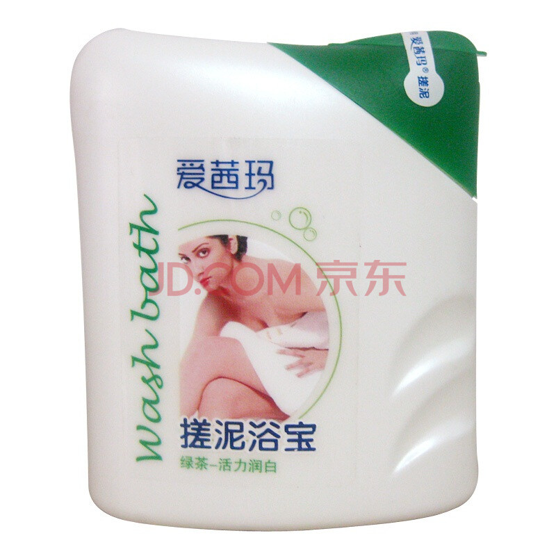 爱茜玛绿茶-活力润白搓泥浴宝200g