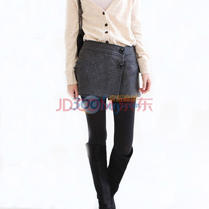 吾爱依品 韩版<em>秋冬</em>潮流新款超百搭<em>短裤裙</em> A47