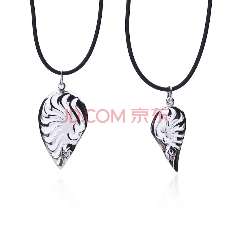 沐恩 情侣银饰品吊坠\项链 爱情翅膀图片