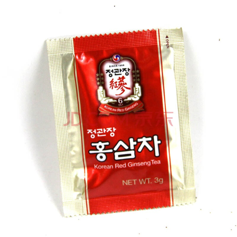 韩国 正官庄高丽参茶3g 韩国原装进口图片