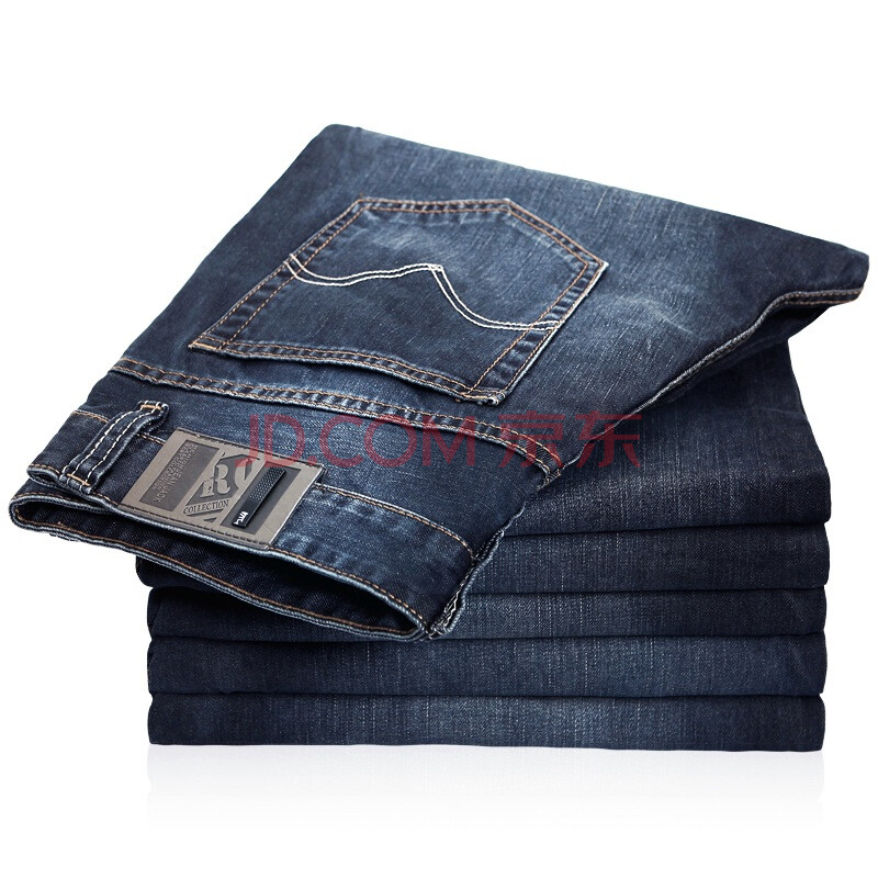 简杰克JEANJACK2012新款春装男士直筒水洗