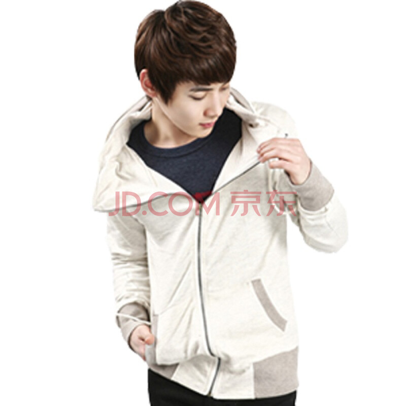 拓一<em>潮流男装韩版</em>修身高品质时尚卫衣<em>外套</em>k7