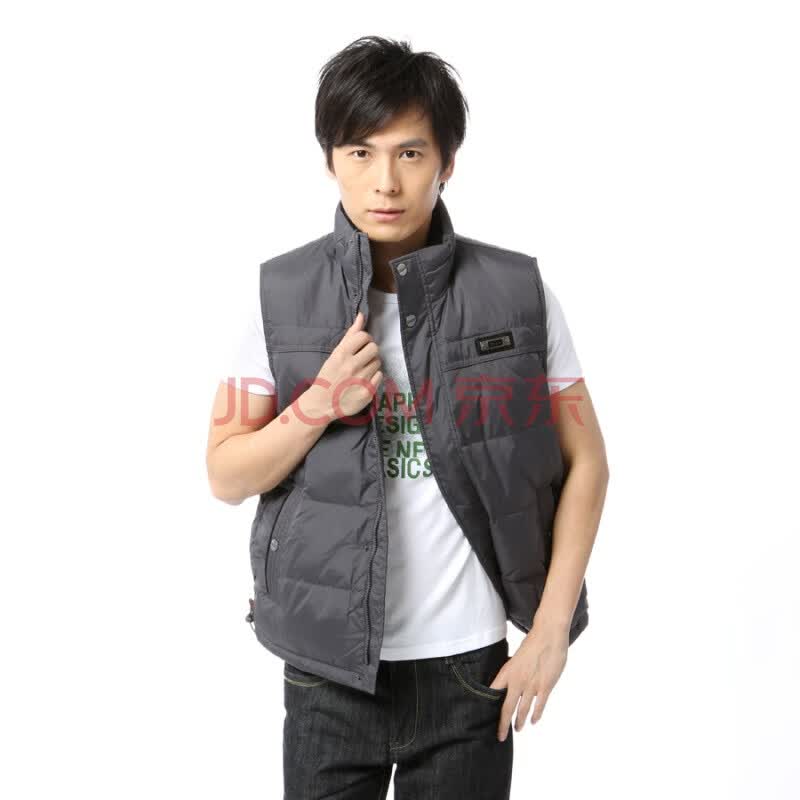 新款 <em>雅鹿 男士羽绒</em>外穿大<em>马夹</em>背心<em>马甲</em> LD19