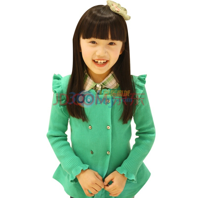 DEESHA笛莎童装<em>女童针织衫</em>毛衣外套<em>开衫</em>12