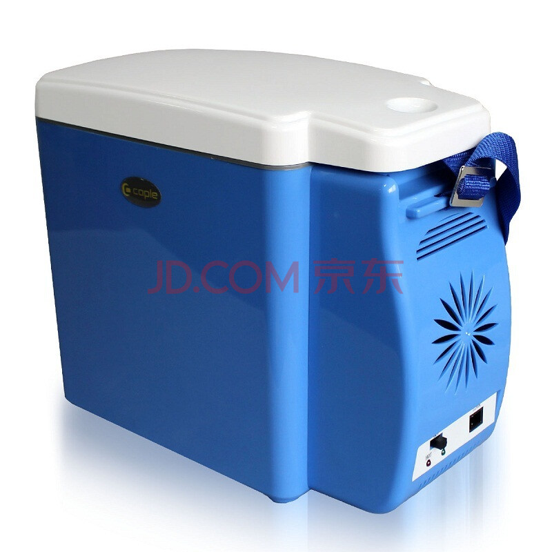客浦(caple)迷你车载小冰箱 车用家用冷暖箱(蓝