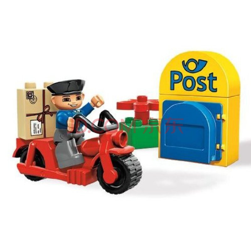 乐高 L5638 益智积木拼插玩具 邮递员图片