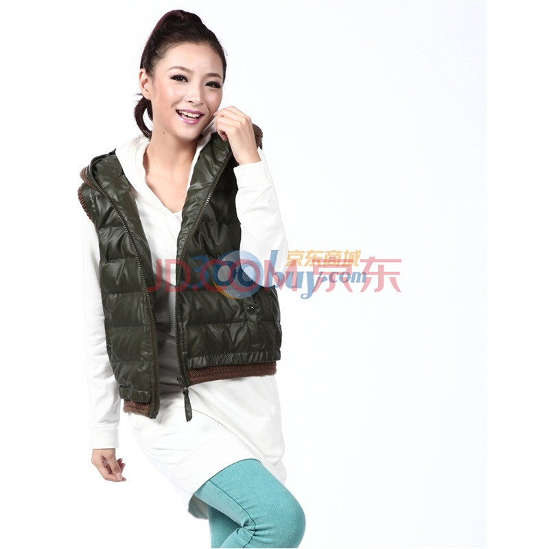 <em>波司登</em>2011新品秋<em>羽绒</em>服 女款皮革罗纹<em>羽绒马</em>