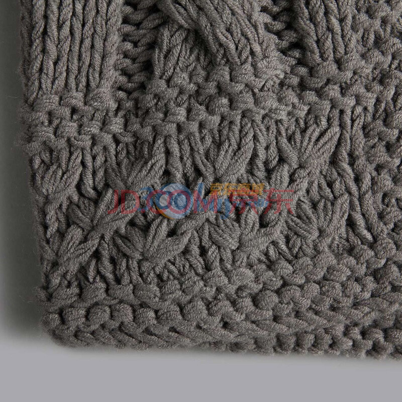 <em>sdeer圣迪奥</em>女装兔毛装饰勾花针织<em>马甲</em>14816