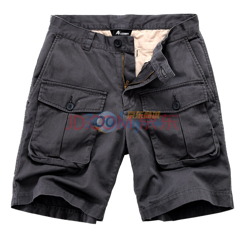 AK男装<em>夏季</em> 男士休闲立体<em>剪裁</em>6口袋全棉休闲