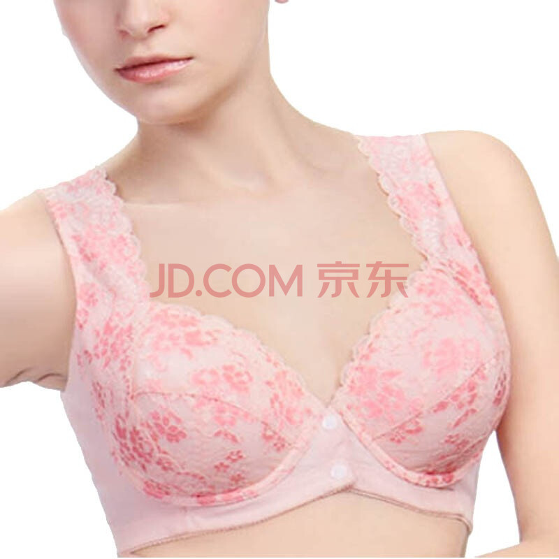 六甲村 CN蝶舞 <em>前开式</em>蕾丝产妇<em>文胸</em> 哺乳<em>胸罩</em>